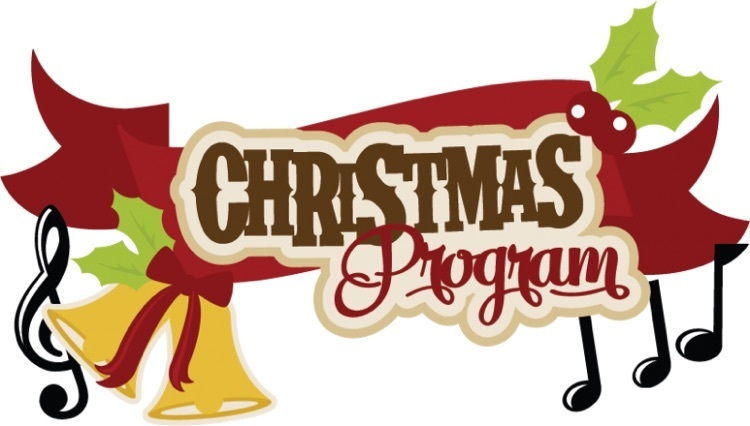 Elementary Christmas Program is Thursday, December 8th.